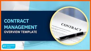 Contract Management Overview Template