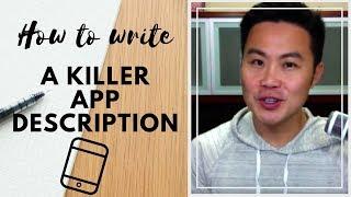 How to Write A Killer App Description