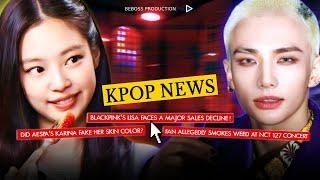 Kpop News: Lisa’s Sales Drop! Did Karina Fake Her Skin Tone? illit’s Lightstick Controversy!