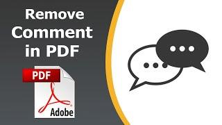 How to remove comments in pdf using adobe acrobat pro dc