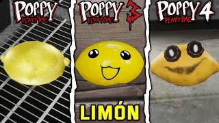 Poppy Playtime: Chapter 1, 3, 4 - Limón Evolution (Comparison)