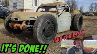 Finishing the 51 F1 Rat Rod & taking it for a rip!