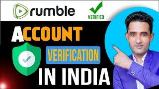 How to verify rumble account in india | Rumble account verification in india mobile |Rumble account