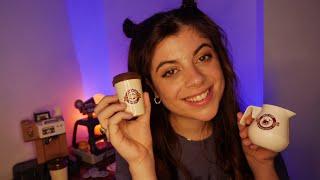 UNA CAFFETTERIA RILASSANTE ️ (cafè roleplay) ASMR ITA