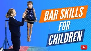 Gymnastics Lessons for Children - Learn How to Do Bar Skills - Coach Amy Eggleston