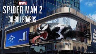 Marvel’s Spider-Man 2 3D Billboards Around the World