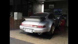 Porsche 964 Turbo installed Fabspeed Exhaust by Redline Auto