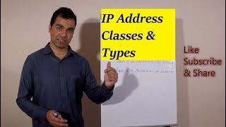 IP Address Classes | IP Address Types | Private, Public IP Addresses