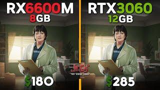 RX 6600M vs RTX 3060 12GB | Ryzen 5 7600 | Tested in 15 games