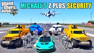 GTA 5 : PRESIDENT GIVES Z PLUS SECURITY TO MICHAEL || BB GAMING