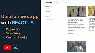 Build a news application with React