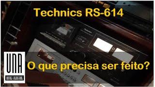 Technics RS-614 ‐ Limpeza, reparo e ajustes