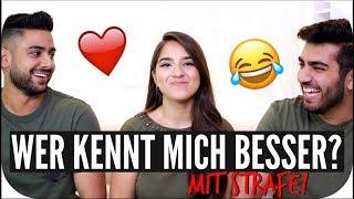 VERLOBTER vs. BRUDER mit STRAFE ! Wer kennt mich BESSER?! - CHALLENGE | Sanny Kaur