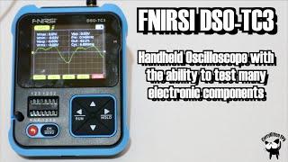 FNRSI DSO-TC3 Oscilloscope, with electronic component testing functions