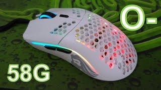 Glorious Model O- Minus Gaming Mouse Unboxing+Testing
