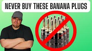 Why You Should NEVER Buy These Banana Plugs! Fospower Banana Plugs OR Amazon Basics?