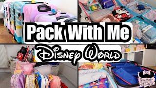  Pack With Me For Disney World & Disney Wish Cruise