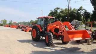 2011 Kubota M135X Tractor with LA2253 Loader