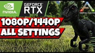 ARK Survival Evolved - RTX 3070 + Intel Core i5 10400F 1080p/1440p All Setting Preset Gameplay