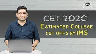 CET 2020 Estimated Cut offs by IMS