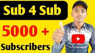 Sub4Sub. Without Any Problem. How To Get YouTube Subscribers. Subscriber Kaise Badhaye.