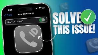 How to Fix Show My Caller ID is Gray Out From Setting on iPhone | Caller ID not Showing on iOS 18