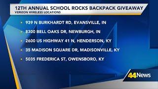 Local Verizon Wireless stores to host 12th Annual “School Rocks Backpack Giveaway”