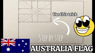 How to draw the National Flag of Australia