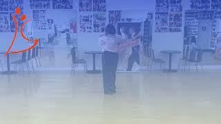 Salsa beginner friendly routine demonstration @DanceAllYouCanFountainValley