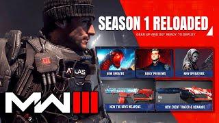 EARLY Preview of ALL MW3 Season 1 Reloaded Operators & Unreleased Content…