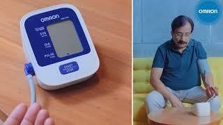 How to Use Omron HEM 7124 - Digital Blood Pressure Monitor & sync with Omron Connect App.