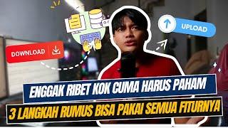 100% LANGSUNG BISA PAKAI SEMUA FITUR ONETOBOT | CUKUP DENGAN 3 LANGKAH ( DOWNLOAD , INPUT, UPLOAD )