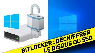 Déchiffrer / Décrypter un disque verrouillé avec Bitlocker