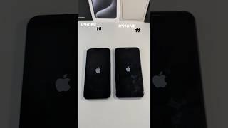 IPhone 11 VS IPhone 16 Boot Up Test