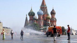 Тропическая жара плавит Москву. Такого не было более 100 лет