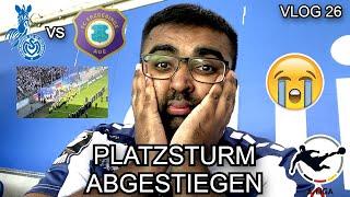 PLATZSTURM & ABSTIEG!  MSV Duisburg vs. FC Erzgebirge Aue - Stadionvlog  | 3. Liga  | VLOG 26