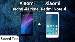 Xiaomi 4 Prime vs Redmi Note 4 - Speed Test dan Antutu