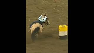 Sue Smith Wins San Diego Rodeo With 14.89-Second Run | #shorts #rodeo #barrelracing