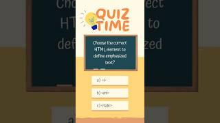 HTML Quiz Challenge - Day 1️ #trending #viralvideos #shorts #viral #music #remix #beats #education