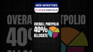 1 lakh to 5 lakh portfolio for new investors | Stock market for beginners | Share market Portfolio