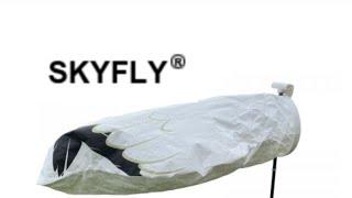 SkyFly snow goose wind sock decoy review. (better than expected)