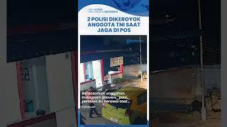 Viral Video Rekaman CCTV Aksi Pengeroyokan Dua Anggota Polresta Barelang, Pelaku Diduga Prajurit TNI