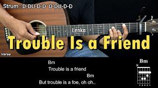 Trouble is a Friend - Lenka | EASY Guitar Tutorial with Chords - Guitar Lessons