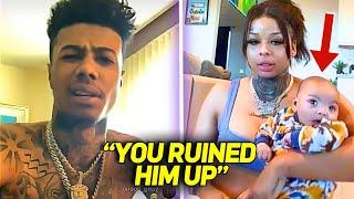 Blueface BLASTS Chrisean Rock After Son's Blindness Is Exposed