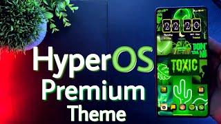 HyperOS Premium Theme For Any Xiaomi Devices| New Premium Theme New System Ui | #hyperos