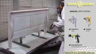 Окраска мебели окрасочным оборудованием AIRSPRAY, AIRMIX XCite, NANOGUN | SAMES KREMLIN Украина