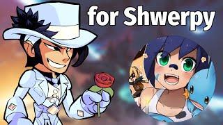 Caspian in Ranked 1v1 for Shwerpy • Brawlhalla 1v1 Gameplay