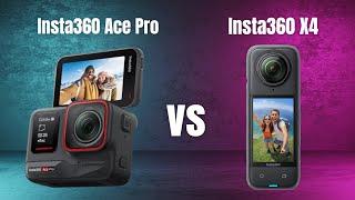 Insta 360 Ace Pro vs Insta 360 X4 ! 8K gegen 8K welche ist besser für Dich ?