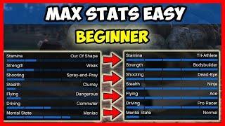 *SOLO* HOW TO GET ALL MAX STATS - GTA 5 ONLINE 2024 (FAST & EASY)