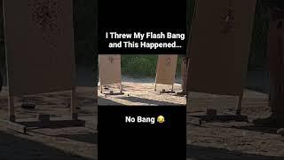 I Threw a 29-year Old Flash Bang and This Happened #flashbang #swat #security #shorts #training